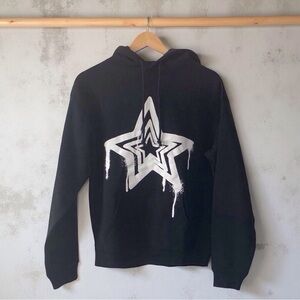 RSQ Tilly’s Black Hoodie Size S NWOT Drip  Streetwear #UrbanEdge